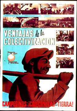 Anónimo: Campesinos: ¡Colectivizad la tierra!